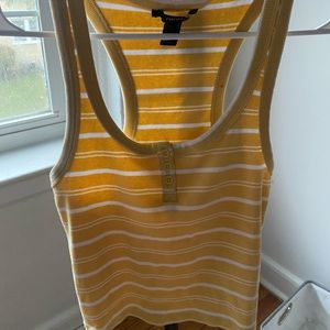 Button down tank top